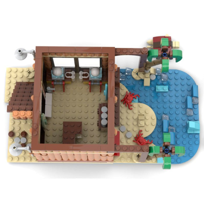 MOC - 68006 Tiki Surf Bar - LesDiy -