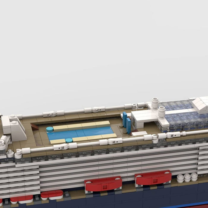 MOC - 68011 1/400 Mein Schiff Large Building Blocks - LesDiy -