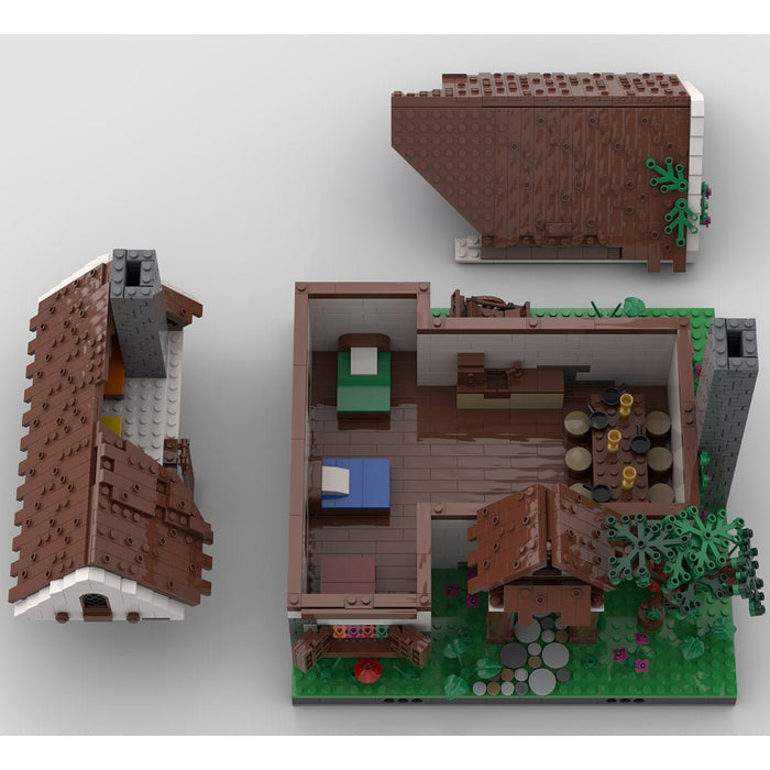 MOC - 68432 Medieval House Building Blocks - LesDiy -