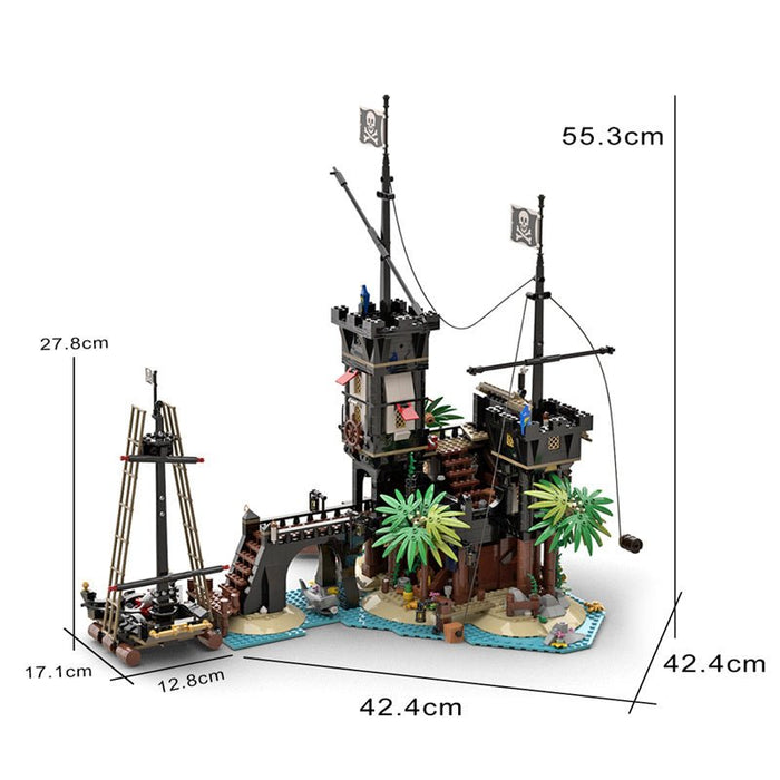 MOC - 69306 Pirate Fortress - LesDiy - MOC -
