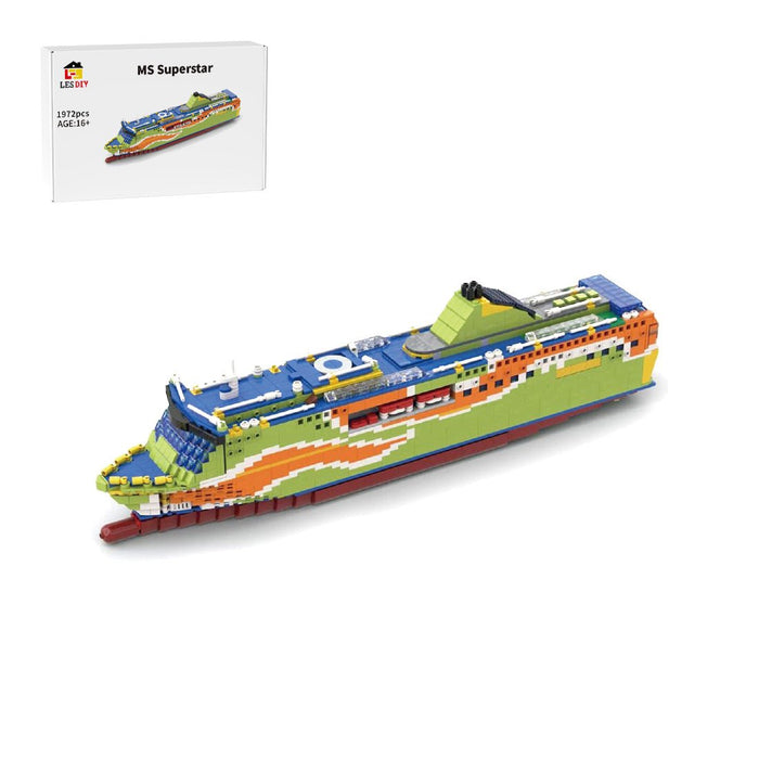 MOC - 69561 MS Superstar 1/325 Large Cruise Ship - LesDiy -