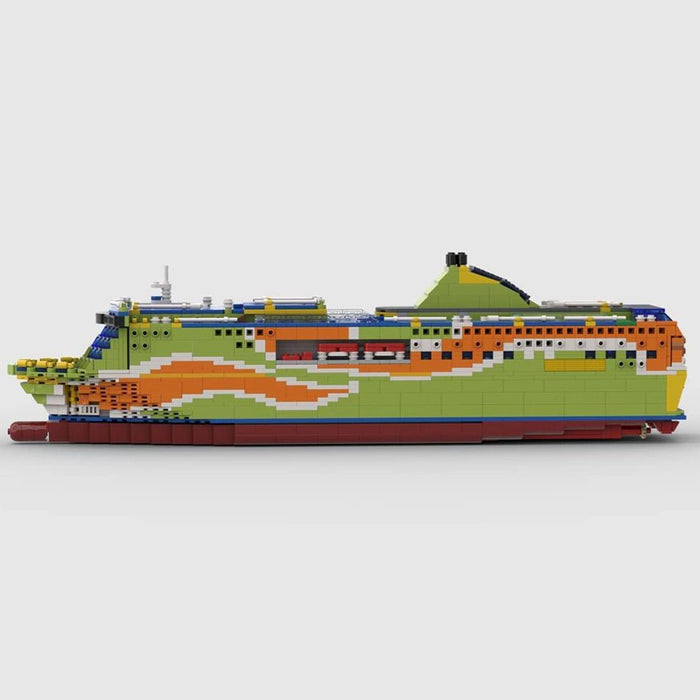 MOC - 69561 MS Superstar 1/325 Large Cruise Ship - LesDiy -