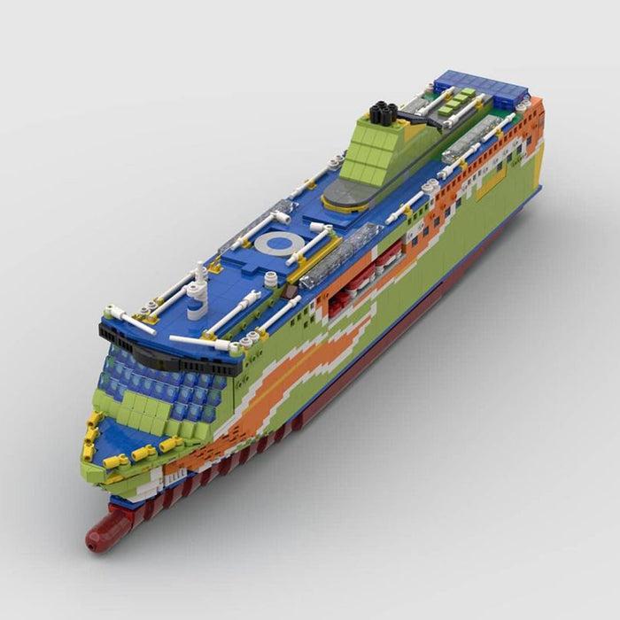 MOC - 69561 MS Superstar 1/325 Large Cruise Ship - LesDiy -