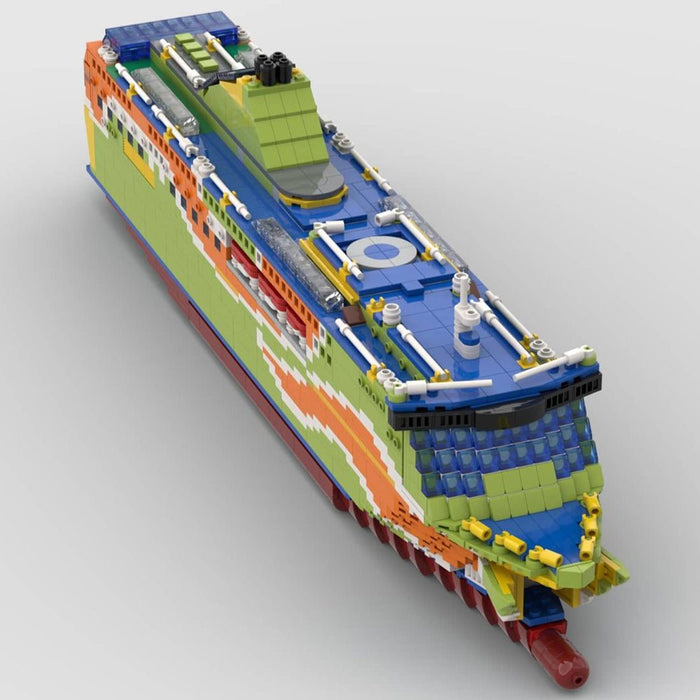 MOC - 69561 MS Superstar 1/325 Large Cruise Ship - LesDiy -