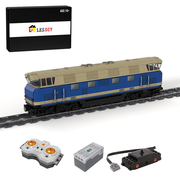 MOC - 71355 BR118 (118 059 - 5) of the Deutsche Reichsbahn Building Blocks - LesDiy - Locomotive -