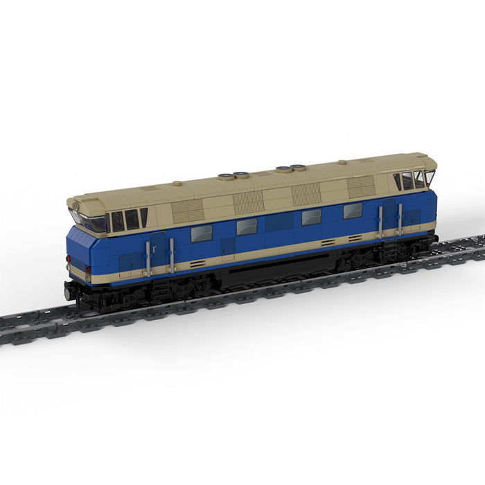 MOC - 71355 BR118 (118 059 - 5) of the Deutsche Reichsbahn Building Blocks - LesDiy - Locomotive -