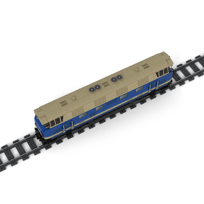 MOC - 71355 BR118 (118 059 - 5) of the Deutsche Reichsbahn Building Blocks - LesDiy - Locomotive -