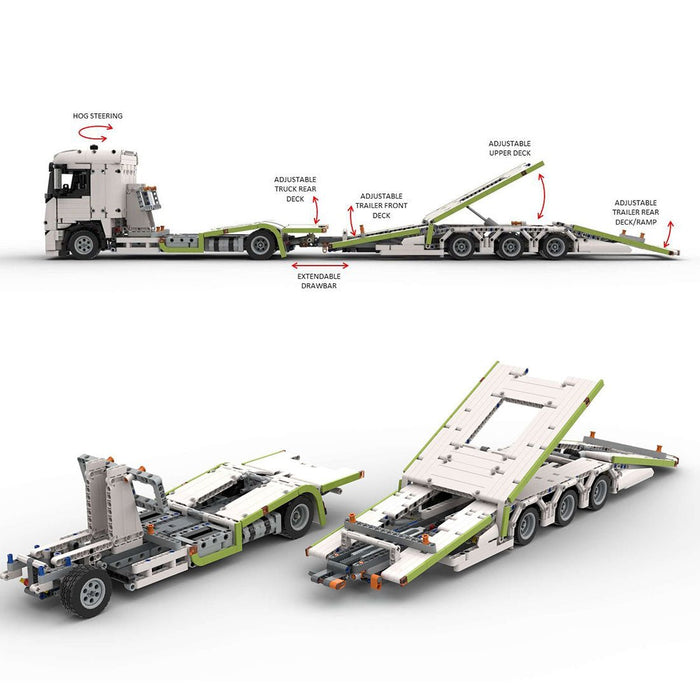 MOC - 71551＆MOC - 71915 F - Max Truck Transporter - LesDiy -