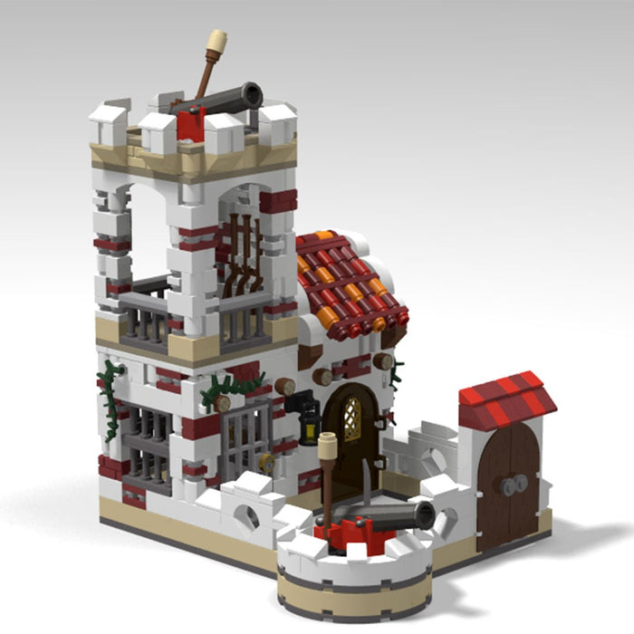 MOC - 72193 Little brick fort - LesDiy -