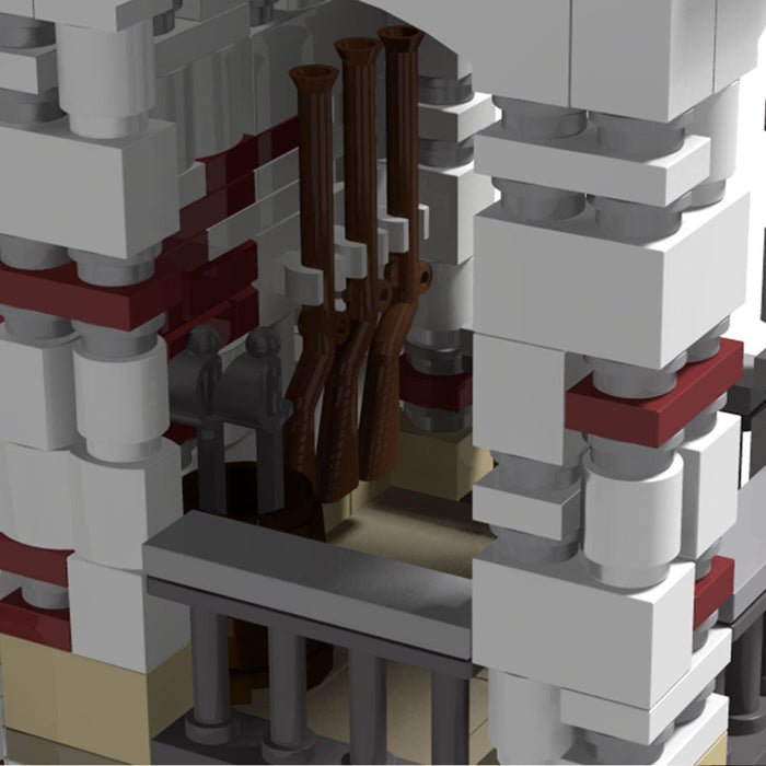 MOC - 72193 Little brick fort - LesDiy -