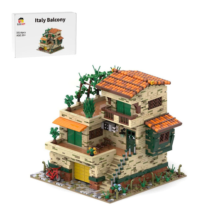 MOC - 72235 House Italy No. 2 Building Blocks - LesDiy - MOC -