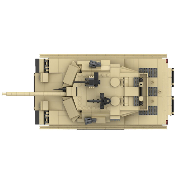 MOC - 72832 M1 MOC Military Tank Building Blocks - LesDiy -