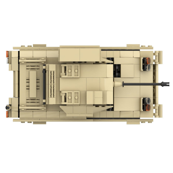MOC - 72834 M2 Bradley MOC Military Tank - LesDiy -