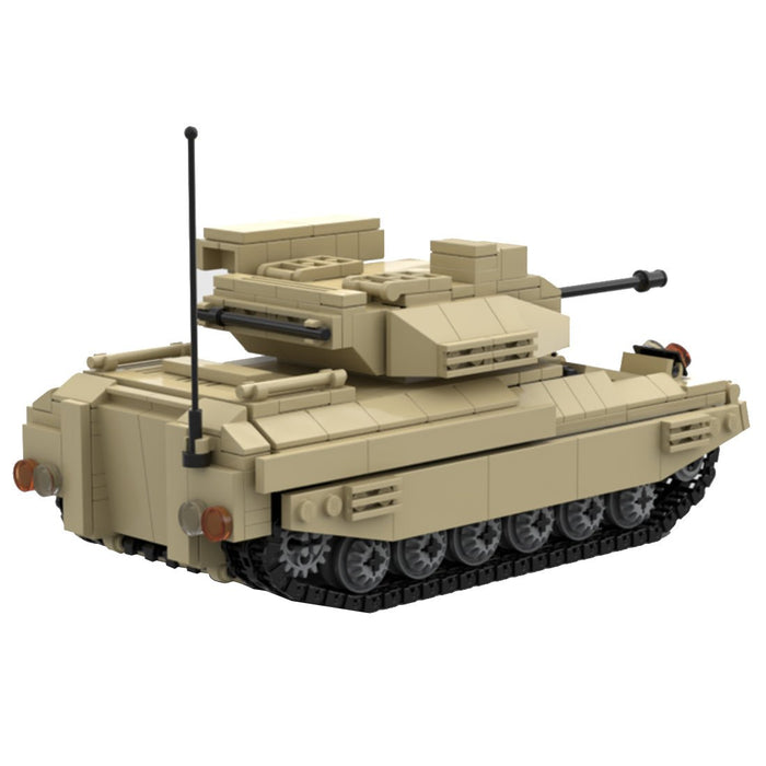 MOC - 72834 M2 Bradley MOC Military Tank - LesDiy -