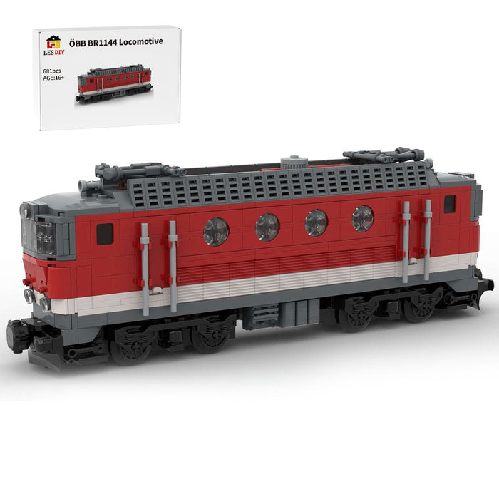 MOC - 73261 ÖBB BR 1144 Building Blocks - LesDiy - Locomotive -