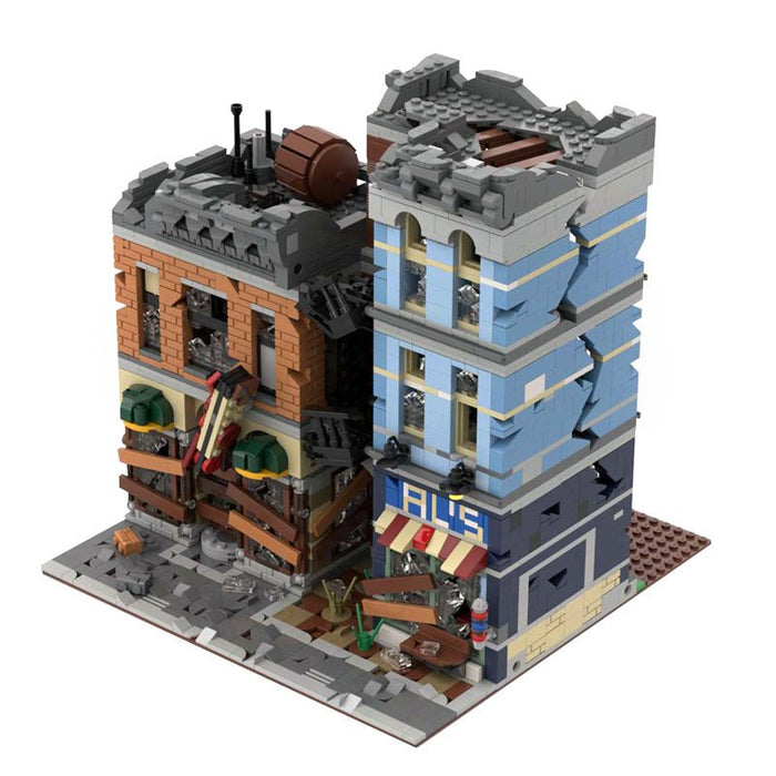 MOC - 73392 Detective's Office - Apocalypse Version - LesDiy - MOC -