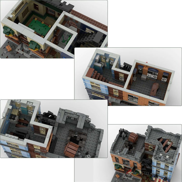 MOC - 73392 Detective's Office - Apocalypse Version - LesDiy - MOC -