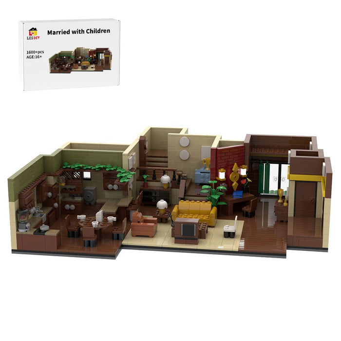 MOC - 74625 Married with Children Building Blocks Set Model - LesDiy -