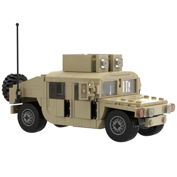 MOC - 75437 Military Off - Road Vehicle Building Blocks - LesDiy -