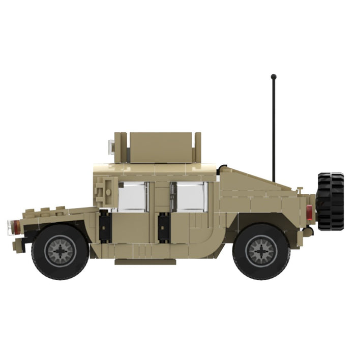 MOC - 75437 Military Off - Road Vehicle Building Blocks - LesDiy -