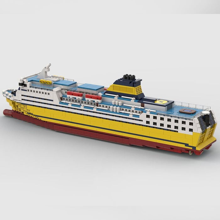 MOC - 75498 Mega Express 1/325 Large Building Blocks - LesDiy - Building Blocks -