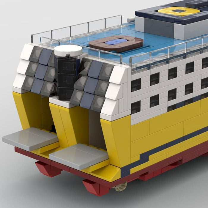 MOC - 75498 Mega Express 1/325 Large Building Blocks - LesDiy - Building Blocks -