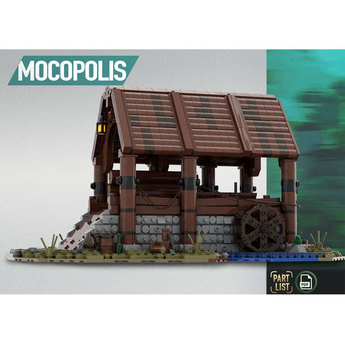 MOC - 76358 Medieval Sawmill - LesDiy -