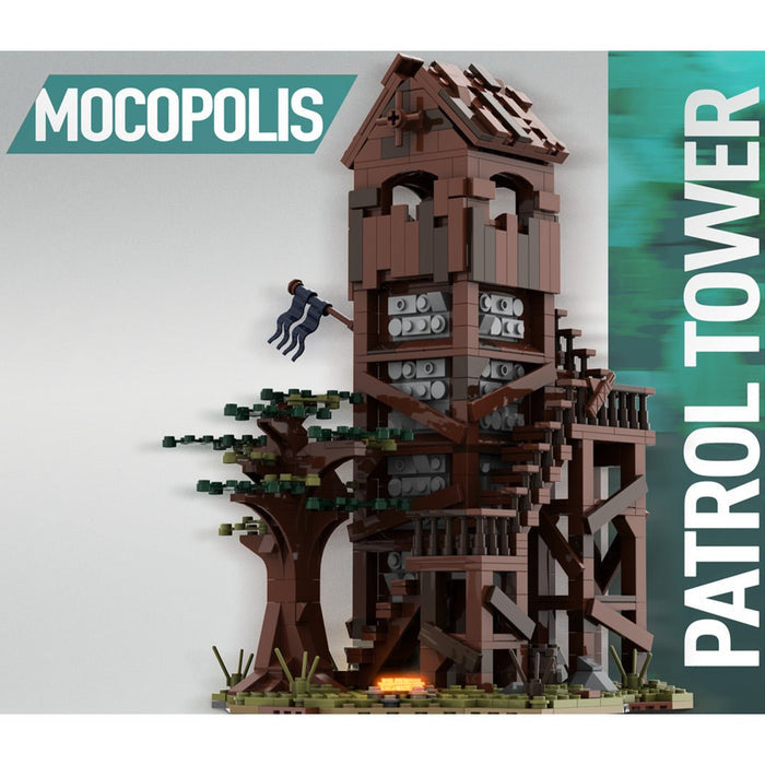 MOC - 76430 MOC Medieval Patrol Tower - LesDiy -