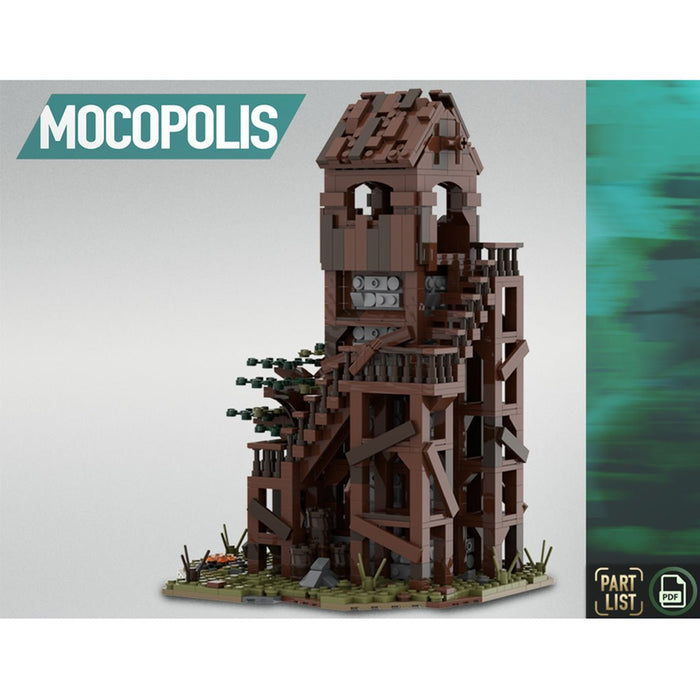 MOC - 76430 MOC Medieval Patrol Tower - LesDiy -