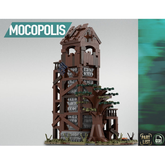 MOC - 76430 MOC Medieval Patrol Tower - LesDiy -