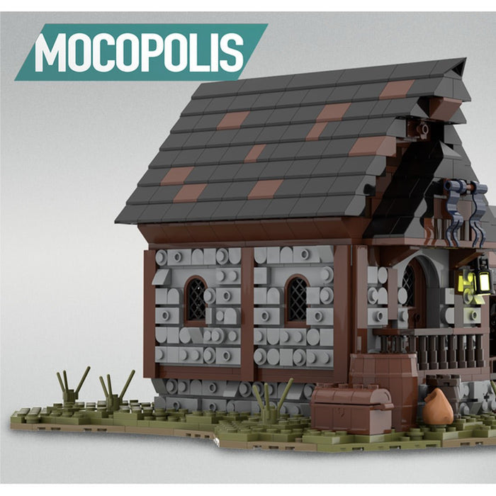 MOC - 76635 MOC Medieval Horse Stable - LesDiy -
