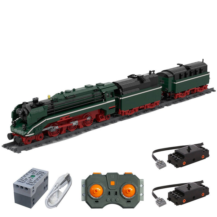 MOC - 76695 BR18 RC Vapor Train - LesDiy - Locomotive -