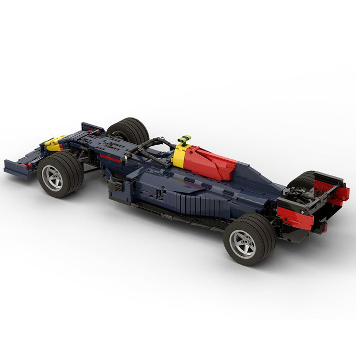 MOC - 76717 RB16B 1/8 Scale Formula Racing Car - LesDiy -