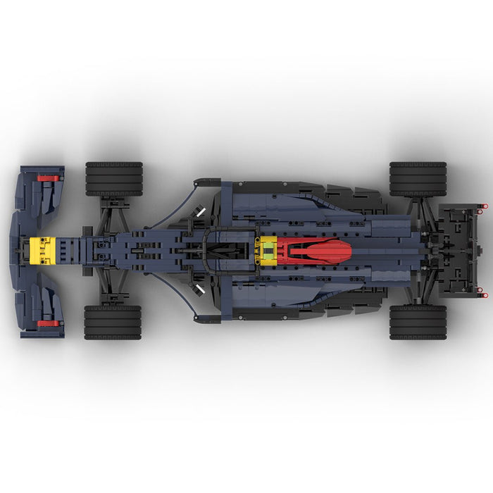 MOC - 76717 RB16B 1/8 Scale Formula Racing Car - LesDiy -