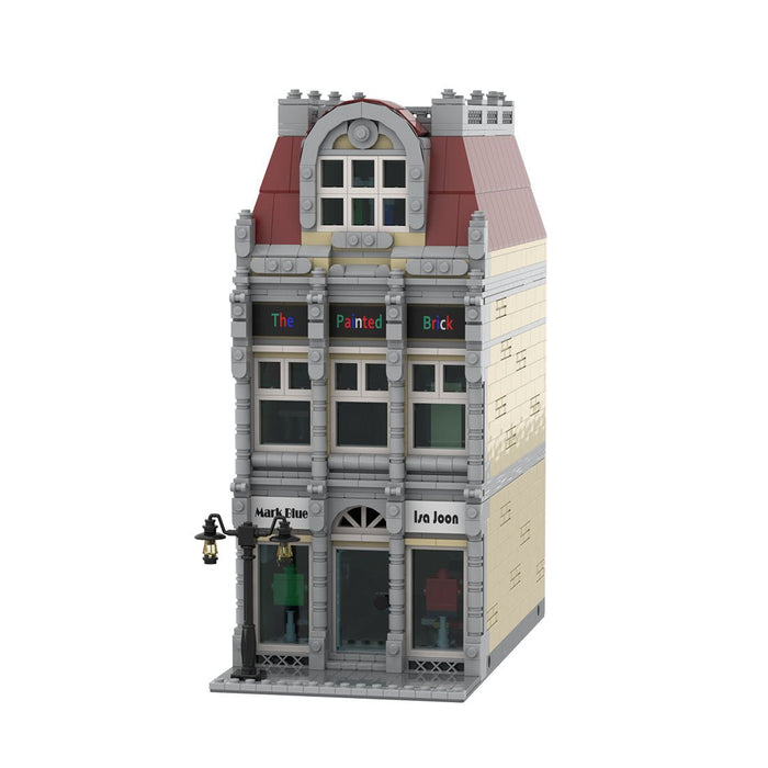 MOC - 77465 Painted Brick Building Blocks - LesDiy -