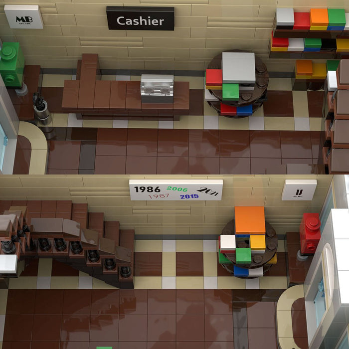MOC - 77465 Painted Brick Building Blocks - LesDiy -