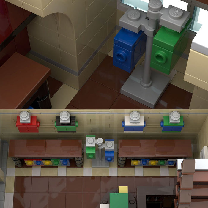 MOC - 77465 Painted Brick Building Blocks - LesDiy -