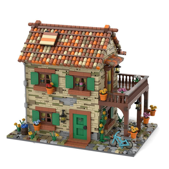 MOC - 77566 House Italy No. 3 - LesDiy - MOC -