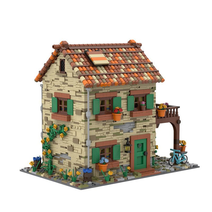 MOC - 77566 House Italy No. 3 - LesDiy - MOC -