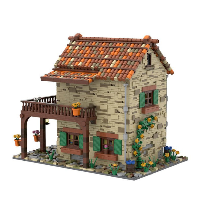 MOC - 77566 House Italy No. 3 - LesDiy - MOC -