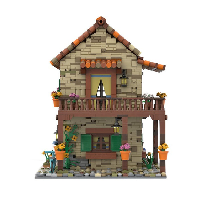 MOC - 77566 House Italy No. 3 - LesDiy - MOC -