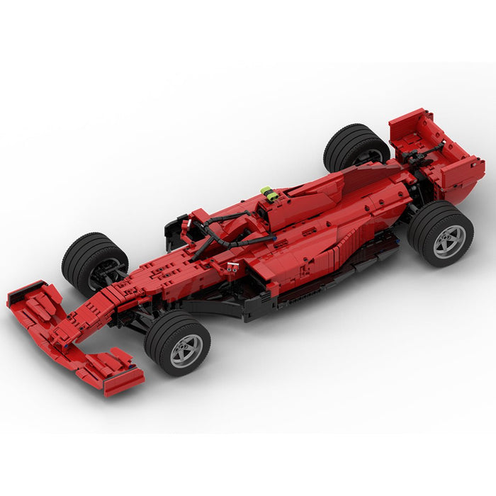 MOC - 77785 Ferrari F1 SF211:8 Scale - LesDiy -