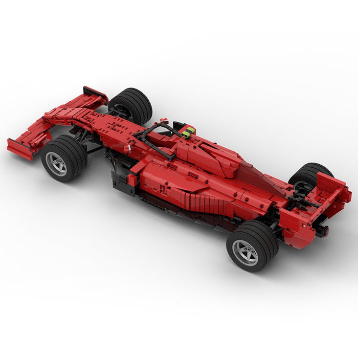 MOC - 77785 Ferrari F1 SF211:8 Scale - LesDiy -