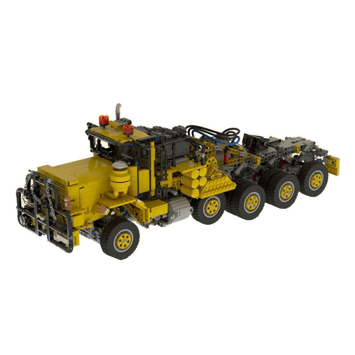 MOC - 78208 Oshkosh M911 Heavy Duty Tractor Building Blocks (Oversize Version) - LesDiy -
