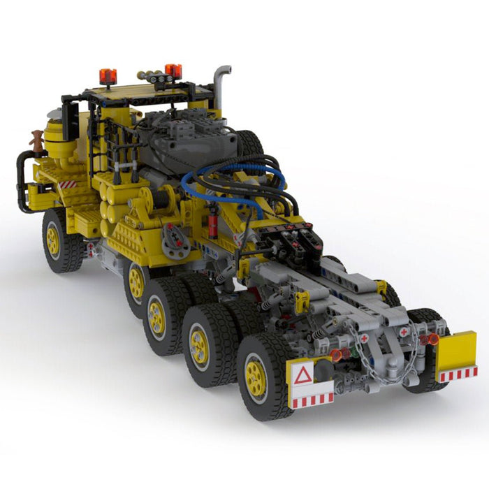 MOC - 78208 Oshkosh M911 Heavy Duty Tractor Building Blocks (Oversize Version) - LesDiy -