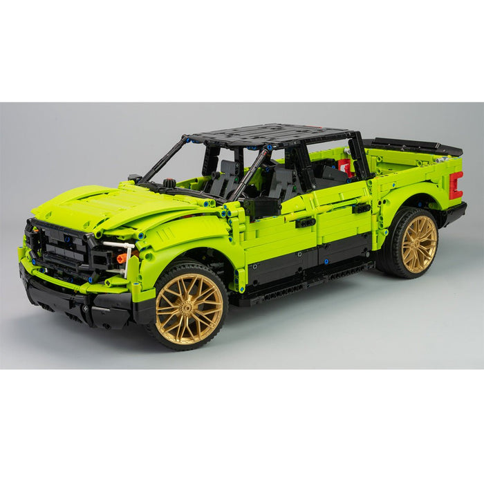 MOC-78624 Ford F-150 1:8 Scale Low-Rider Custom Pickup Truck Building Blocks-LesDiy-MOC-