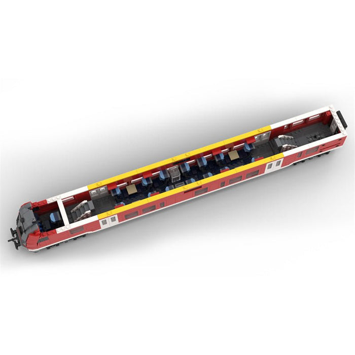 MOC - 78934 Regional Express Control Car DABpbzfa 767 - LesDiy - MOC -