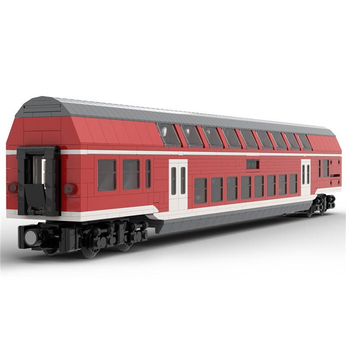 MOC - 78937 Regional Express Intermediate Car DBpza 782 - LesDiy - MOC -