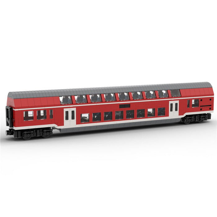 MOC - 78937 Regional Express Intermediate Car DBpza 782 - LesDiy - MOC -