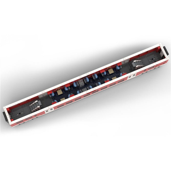 MOC - 78937 Regional Express Intermediate Car DBpza 782 - LesDiy - MOC -